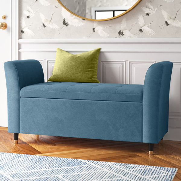 Teal bench 2024 with storage